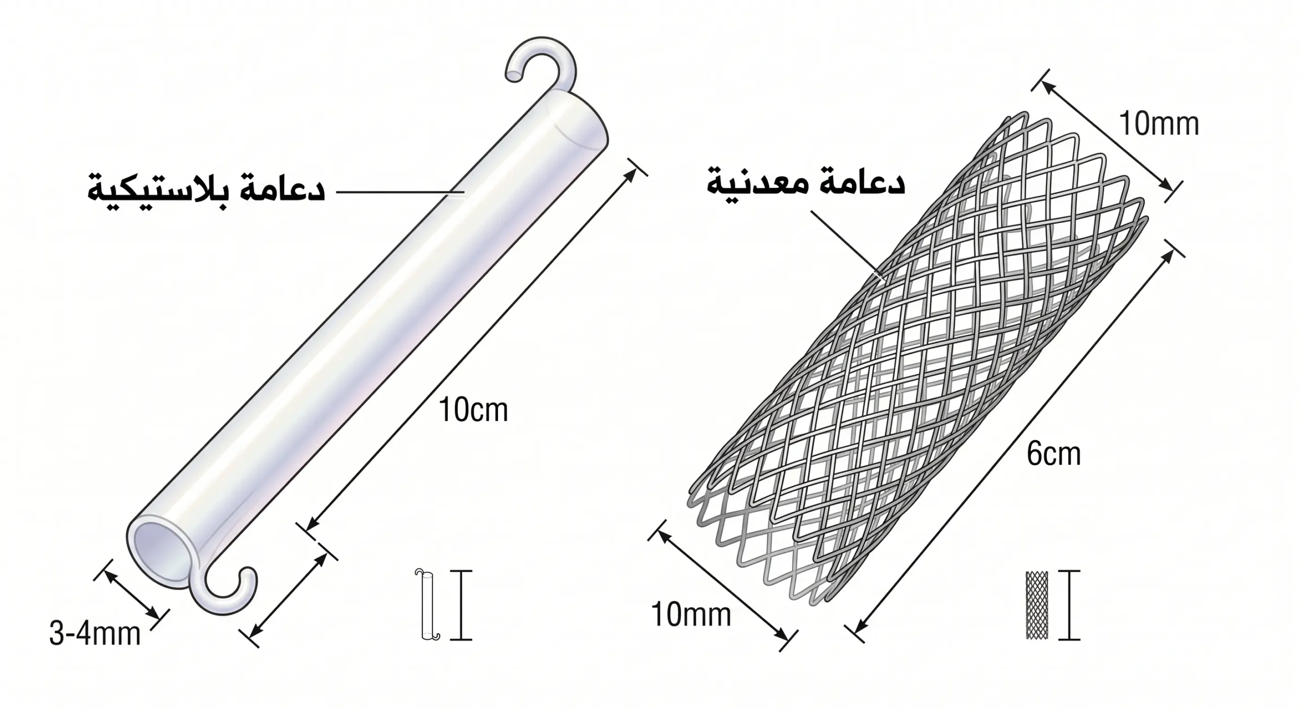 شكل دعامة المرارة